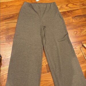 Zara Wide Leg Pants in Olive